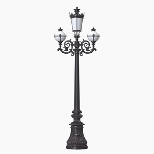 Classic European Design Garden Light 3-C01019